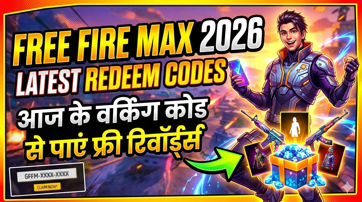 Free Fire Max Redeem Codes 2026