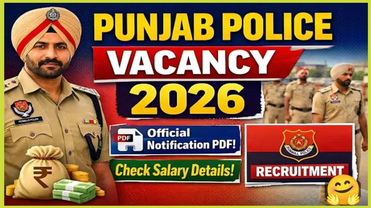 Punjab Police Vacancy 2026